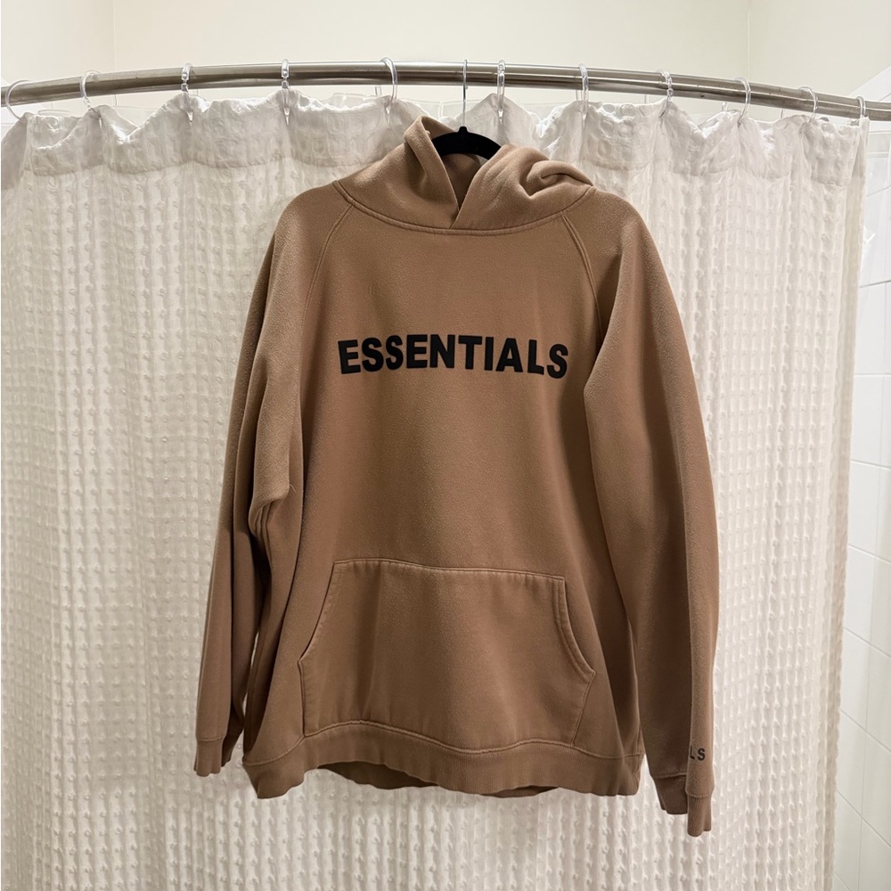 Essentials Tan Hoodie